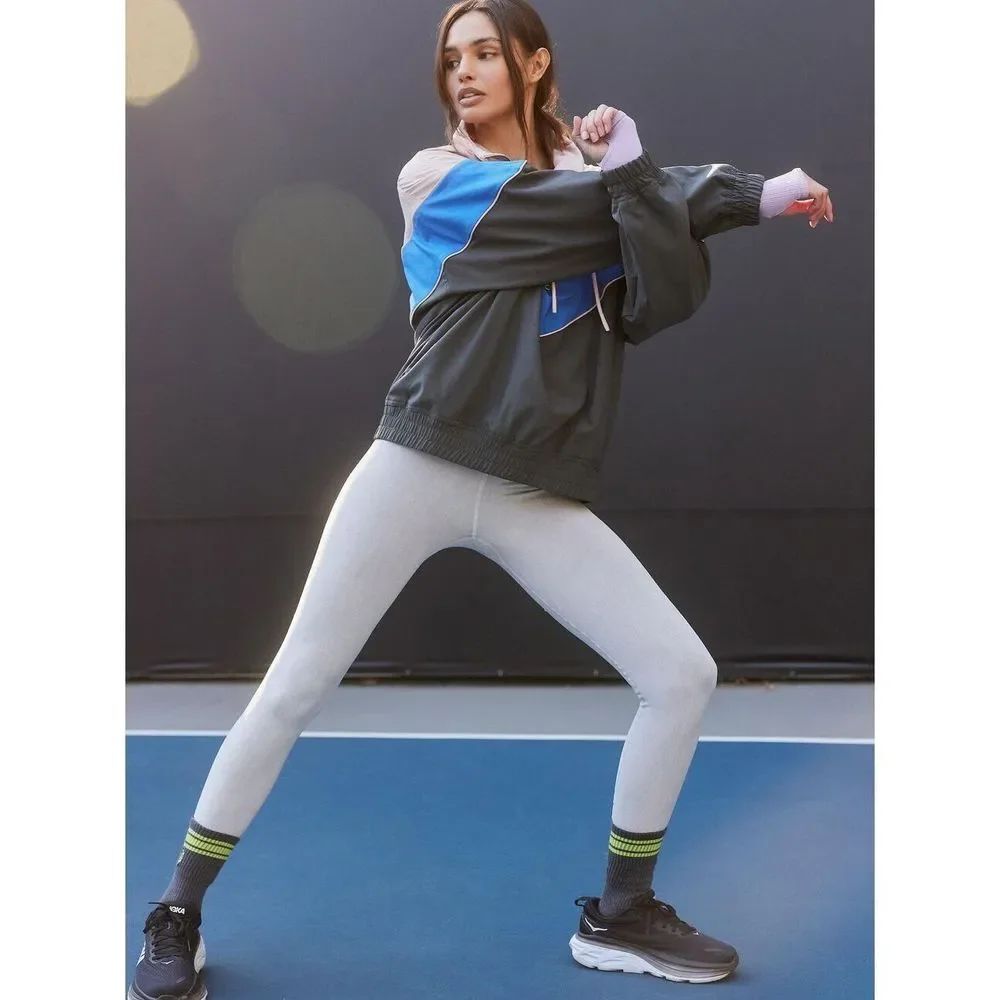 Free People Movement Walk The Line Colorblock Pullover - Picture 4 of 7
